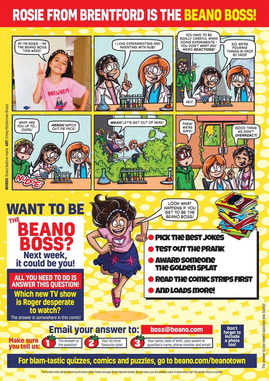 Beano Preview Pages