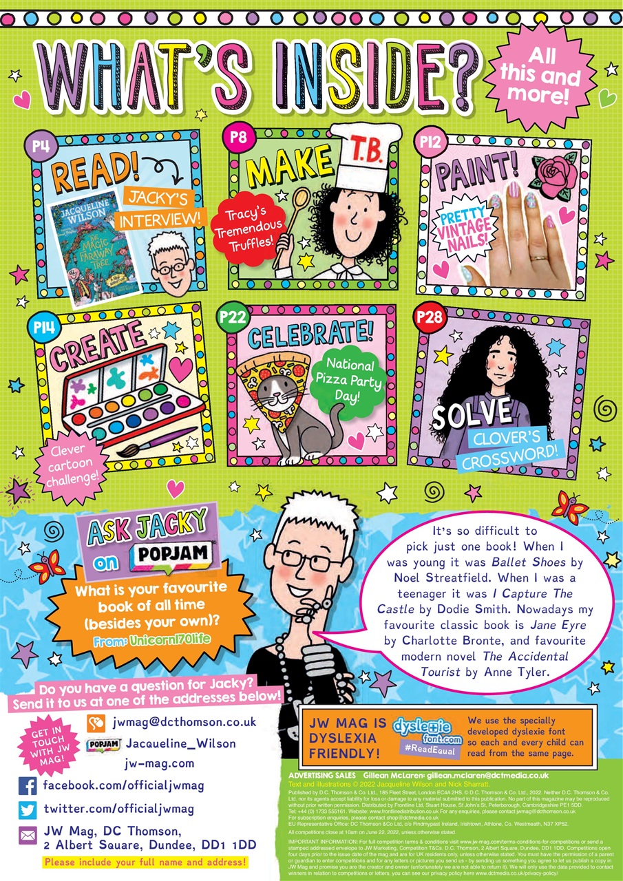 Jacqueline Wilson Preview Pages