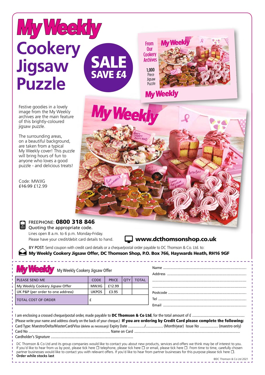 My Weekly Special Preview Pages