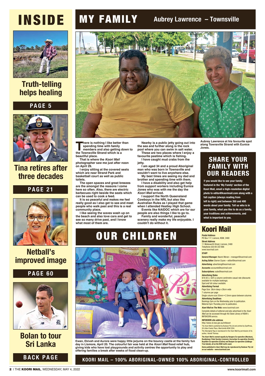 Koori Mail Preview Pages