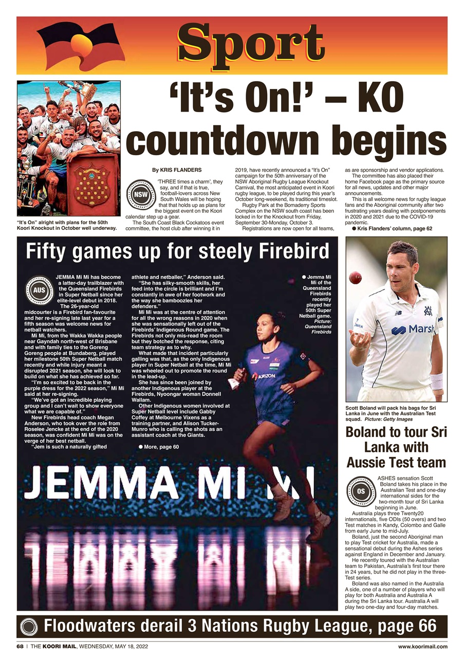 Koori Mail Preview Pages