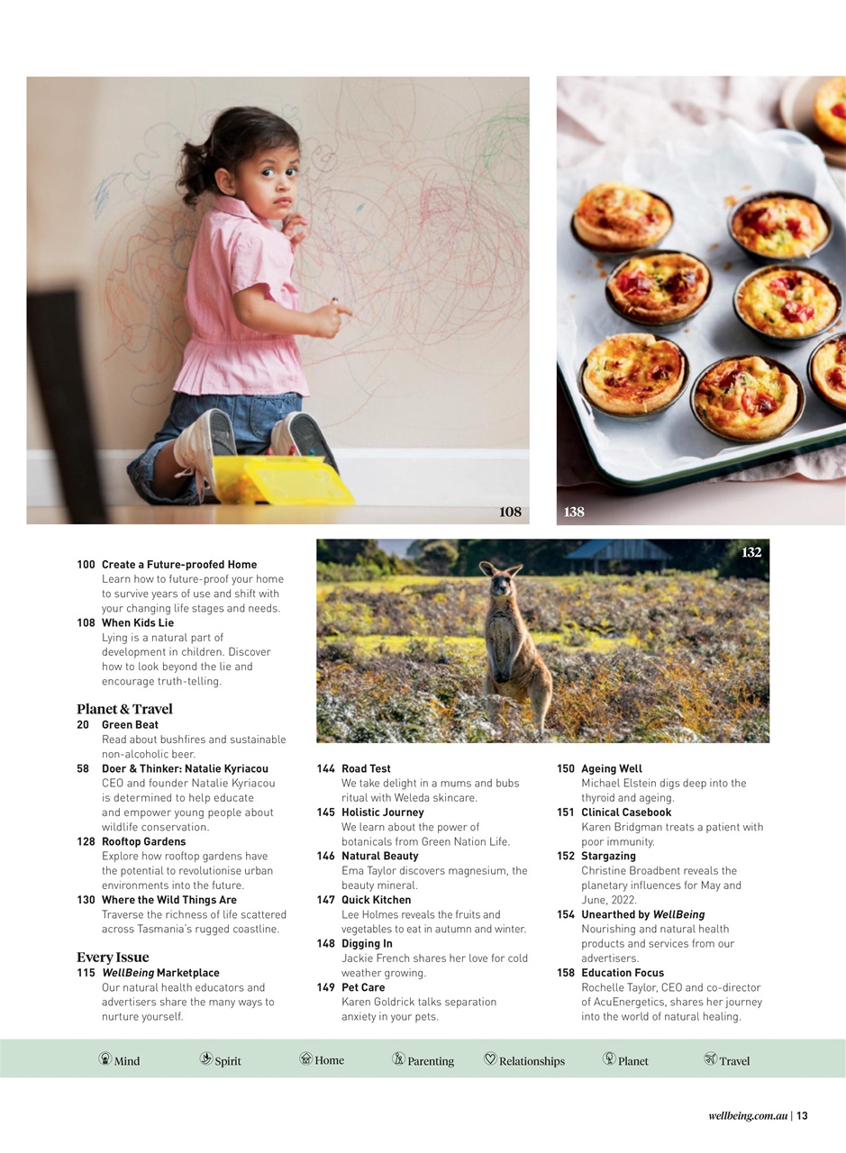 WellBeing Preview Pages