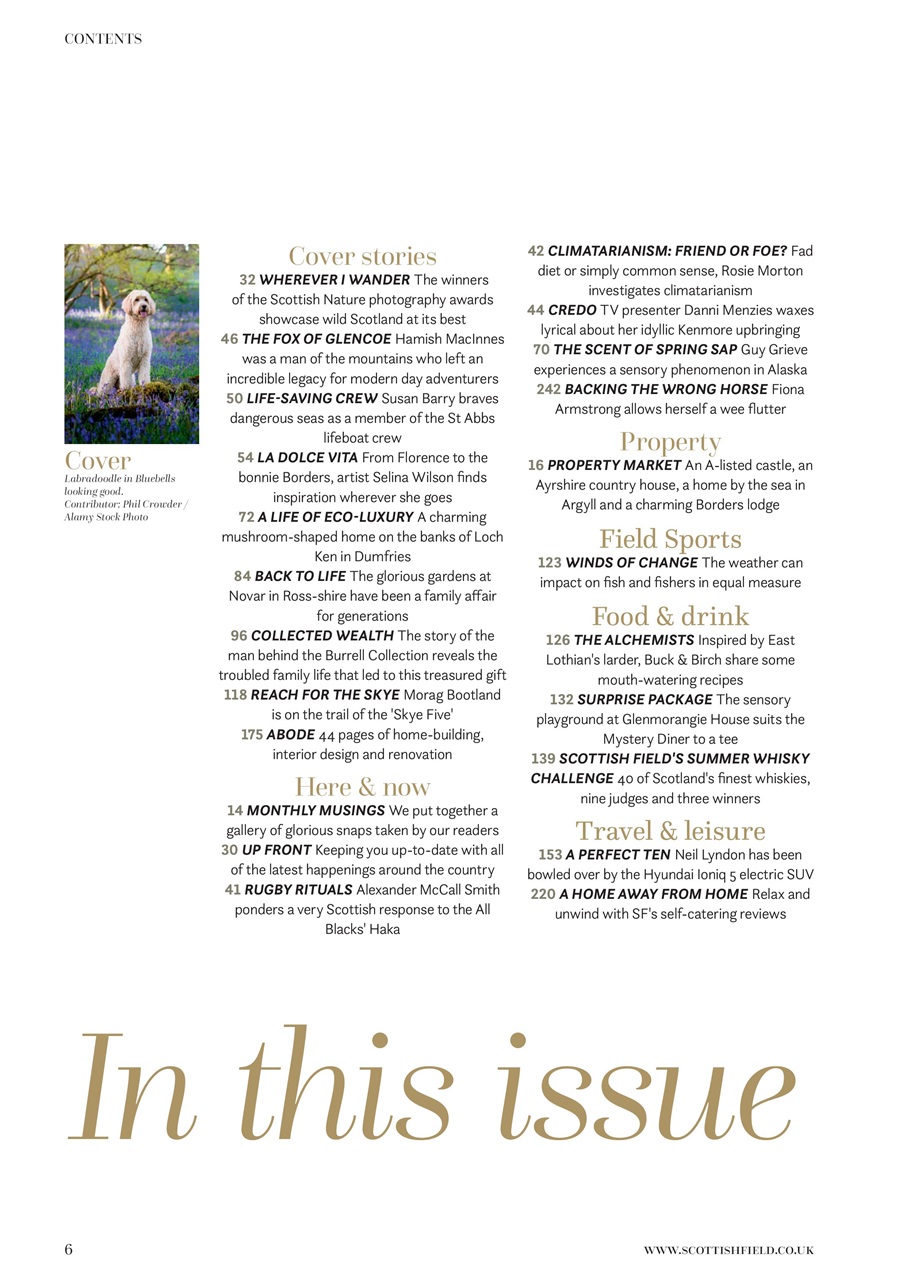 Scottish Field Preview Pages