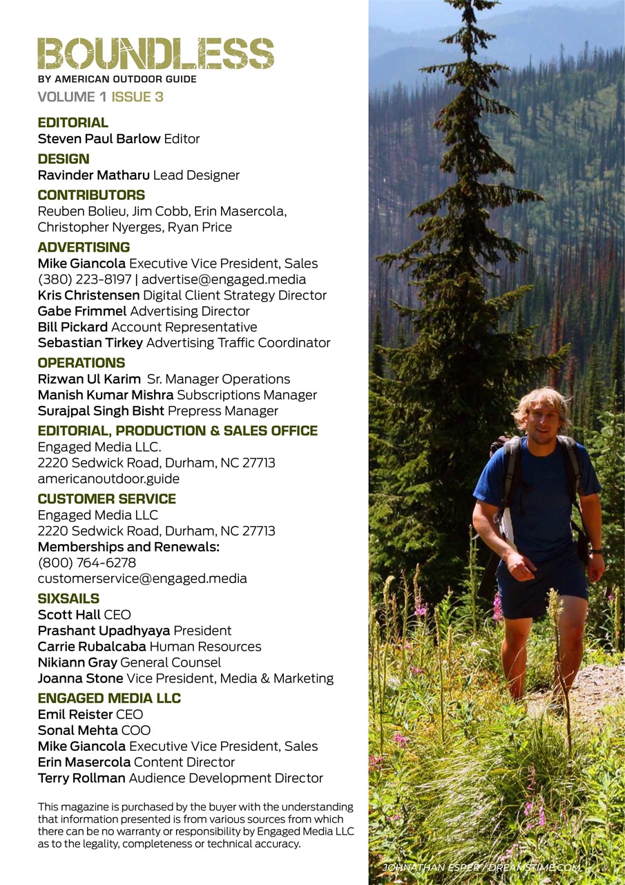 American Outdoor Guide: Boundless Preview Pages