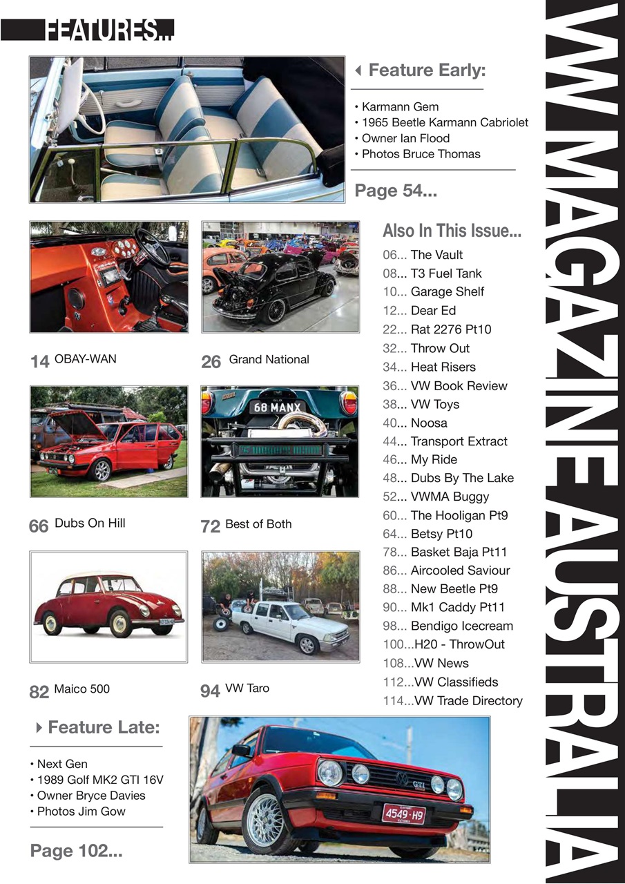 VW Magazine Australia Preview Pages