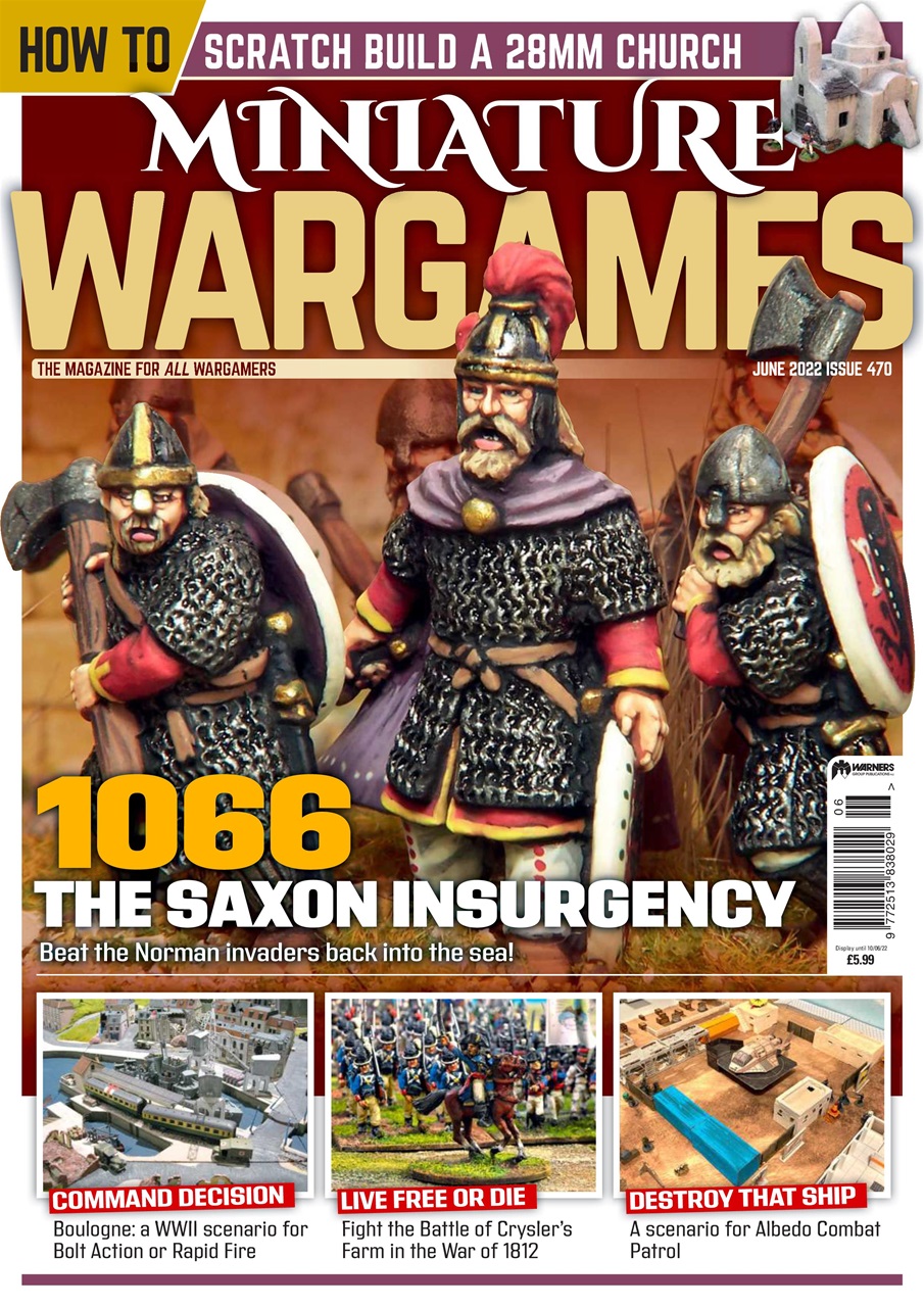 Miniature Wargames Preview Pages