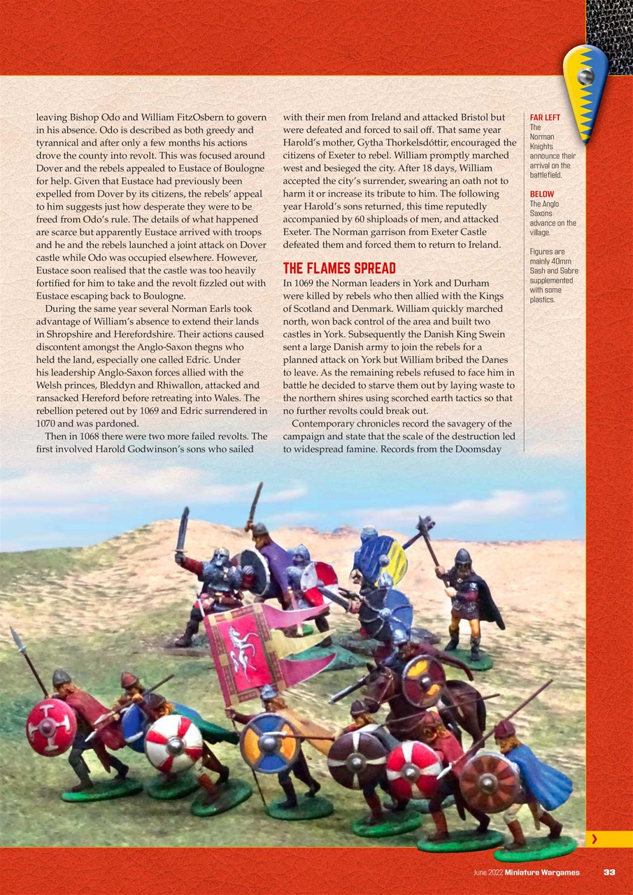 Miniature Wargames Preview Pages