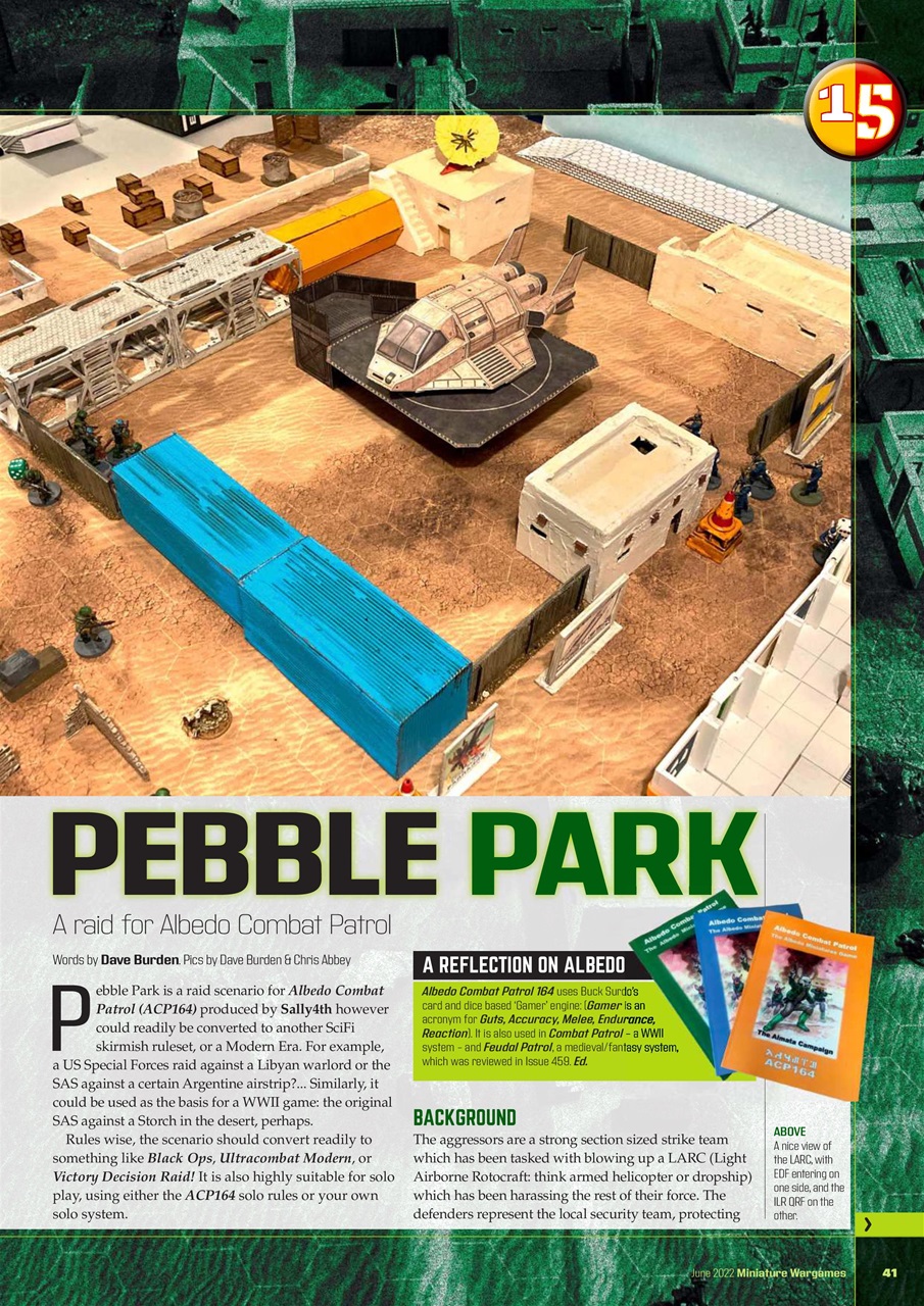 Miniature Wargames Preview Pages