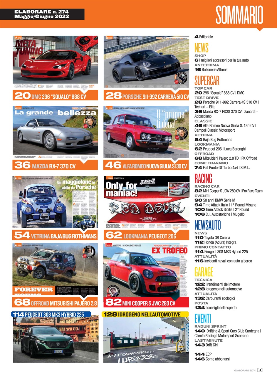 Elaborare GT Tuning Preview Pages