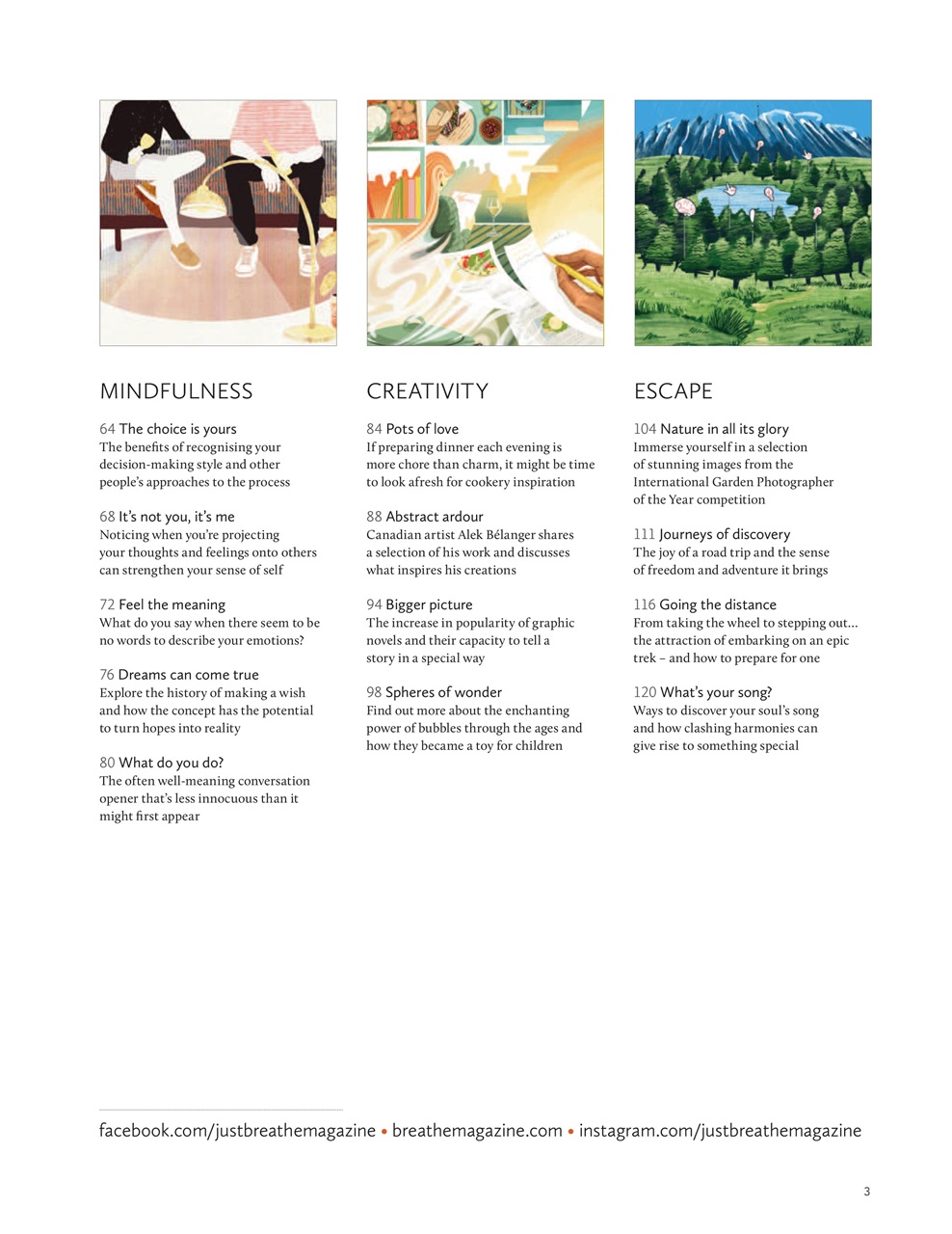 Breathe Preview Pages