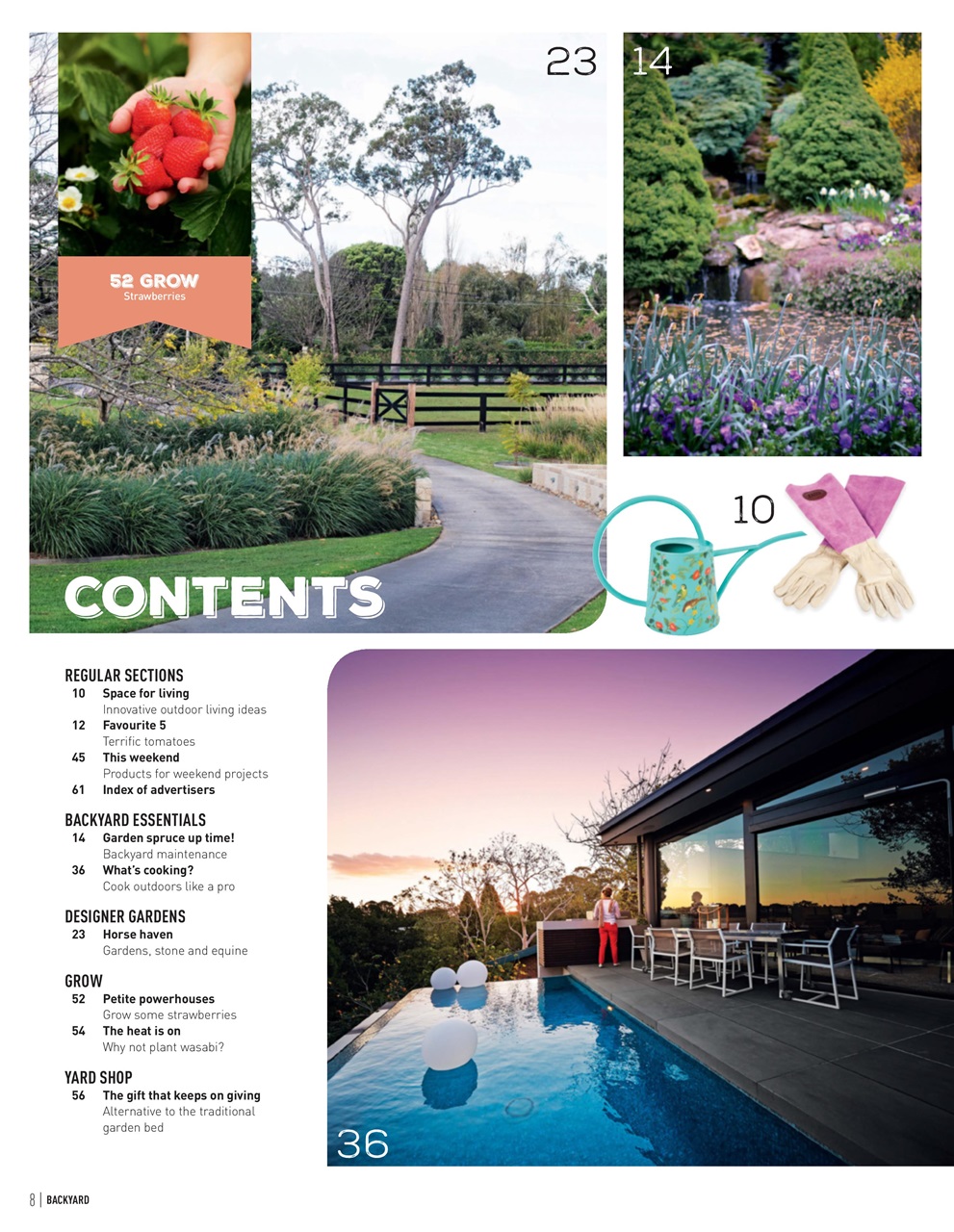 Backyard & Outdoor Living Preview Pages