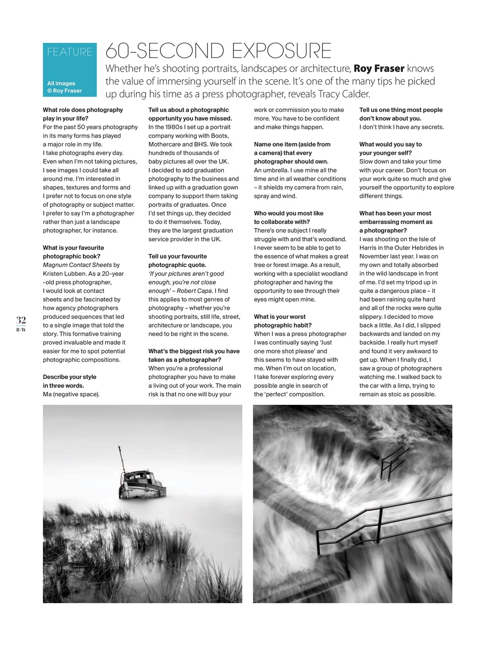 Black+White Photography Preview Pages