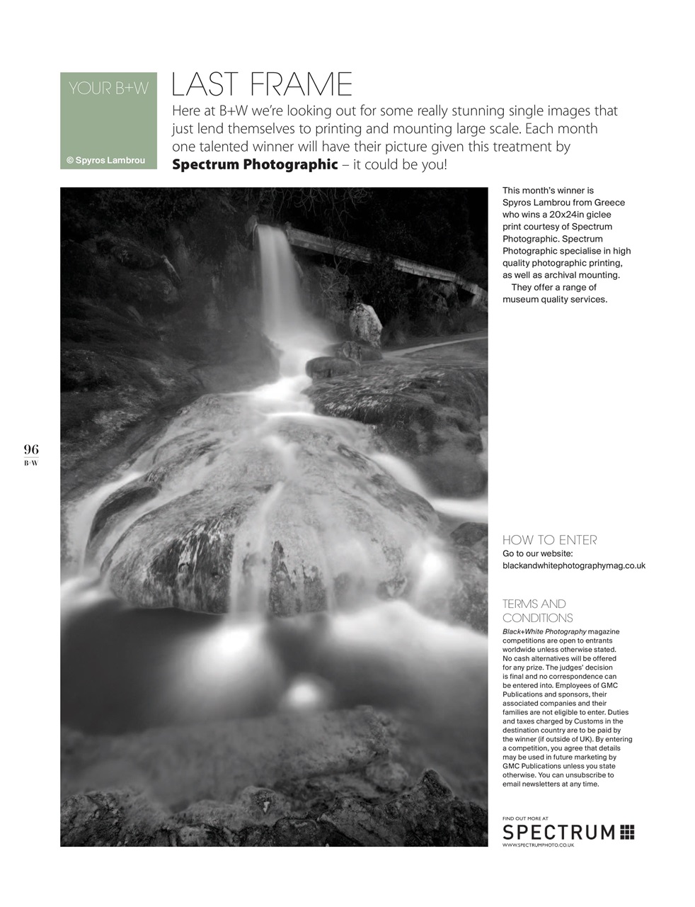 Black+White Photography Preview Pages