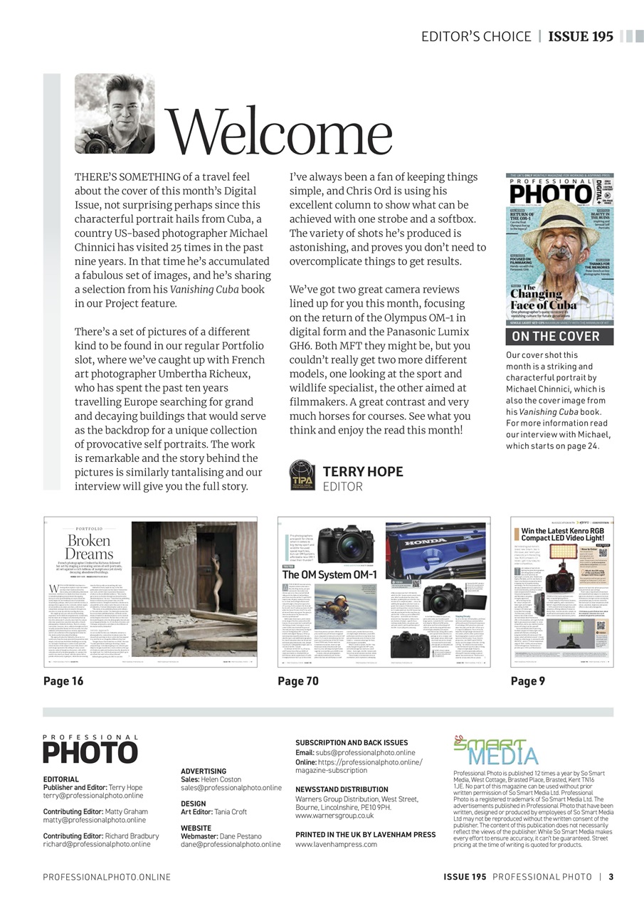 Professional Photo Preview Pages