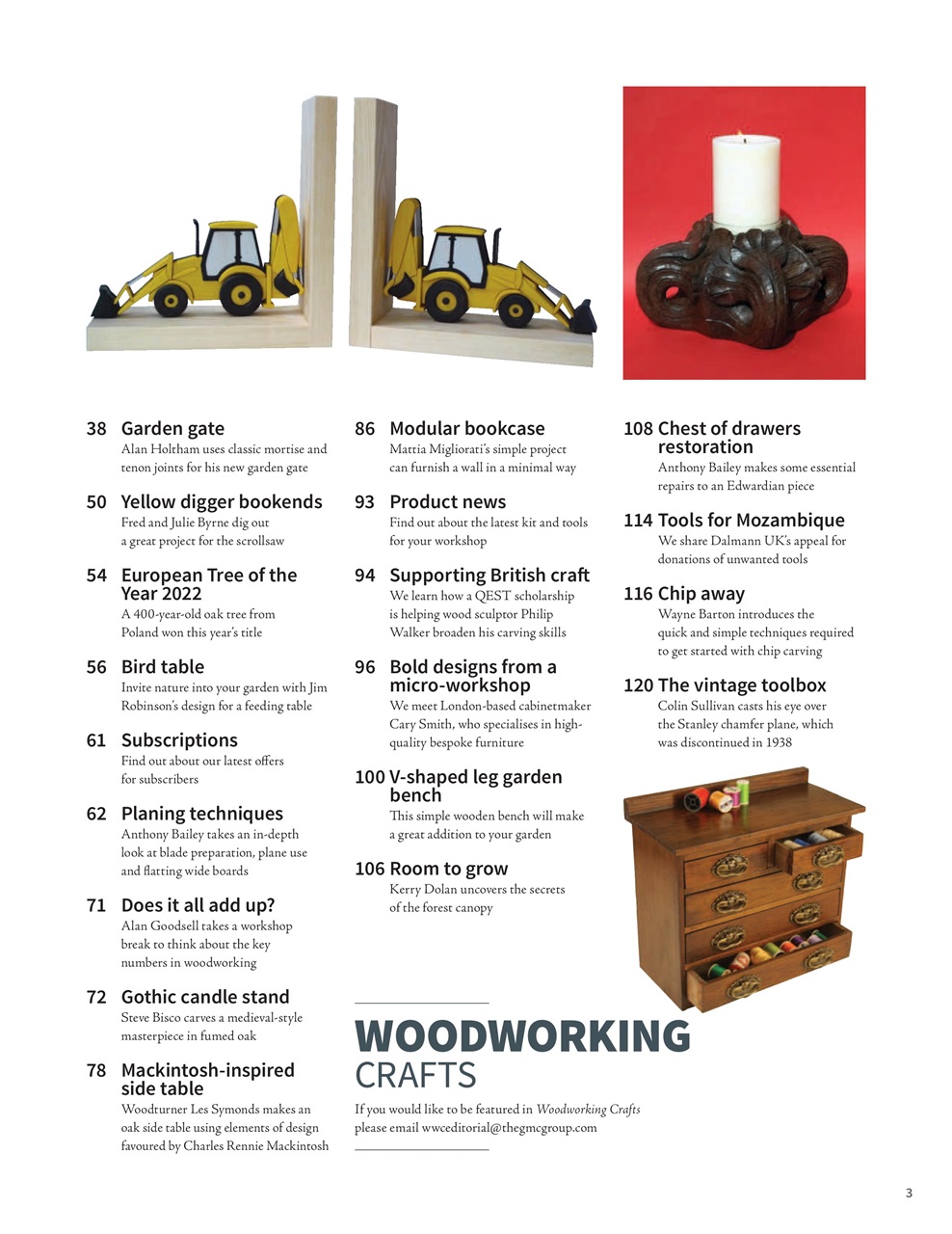 Woodworking Crafts Magazine Preview Pages