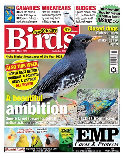 Cage & Aviary Birds issue 
