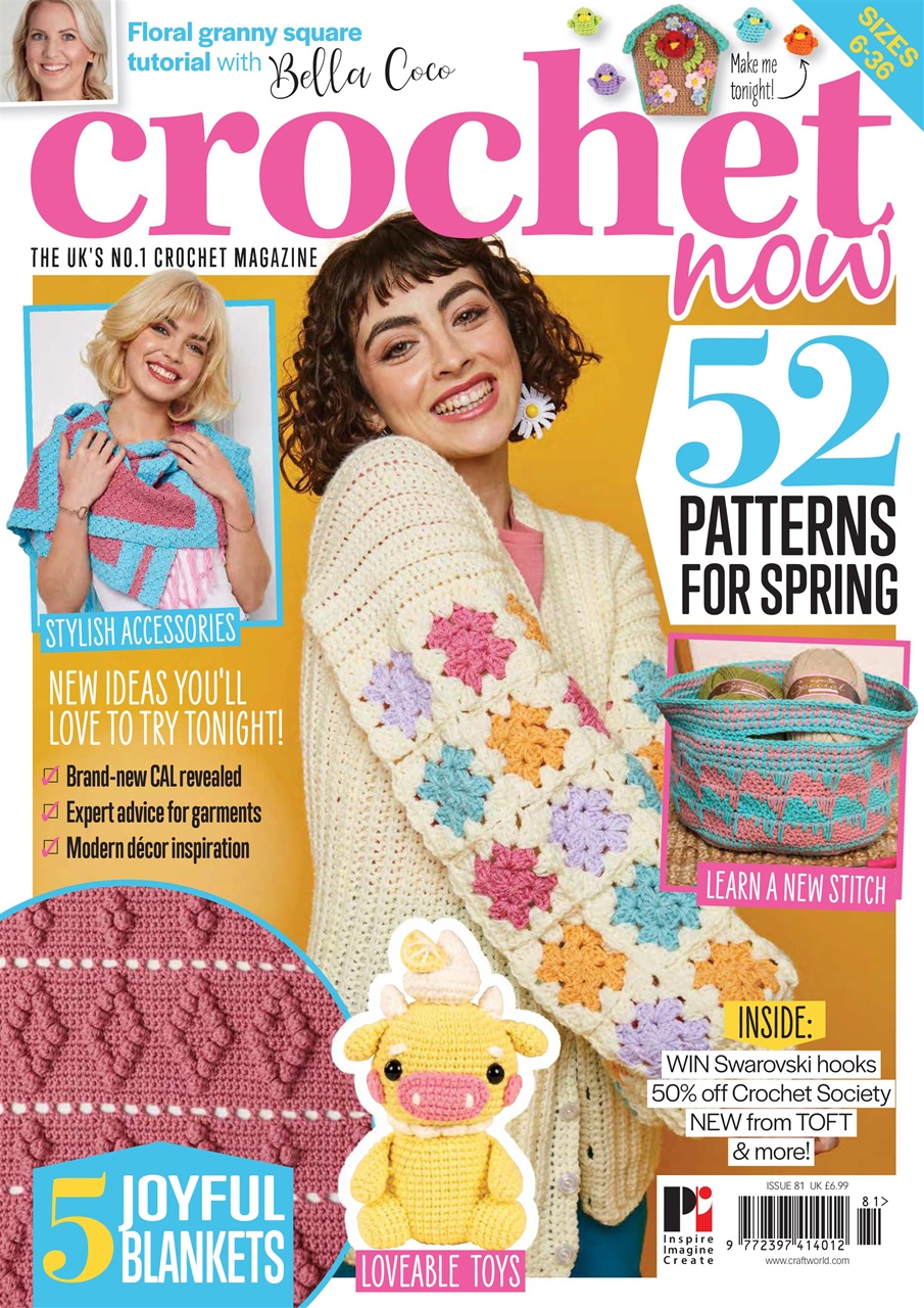 Crochet Now Magazine Preview Pages