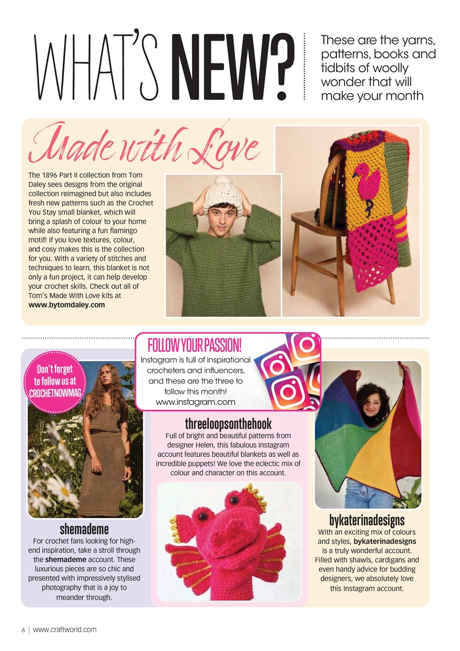 Crochet Now Magazine Preview Pages