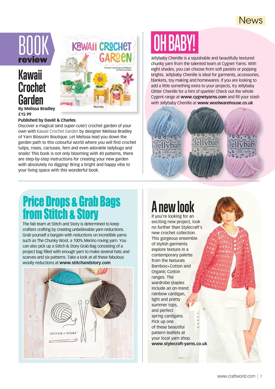 Crochet Now Magazine Preview Pages