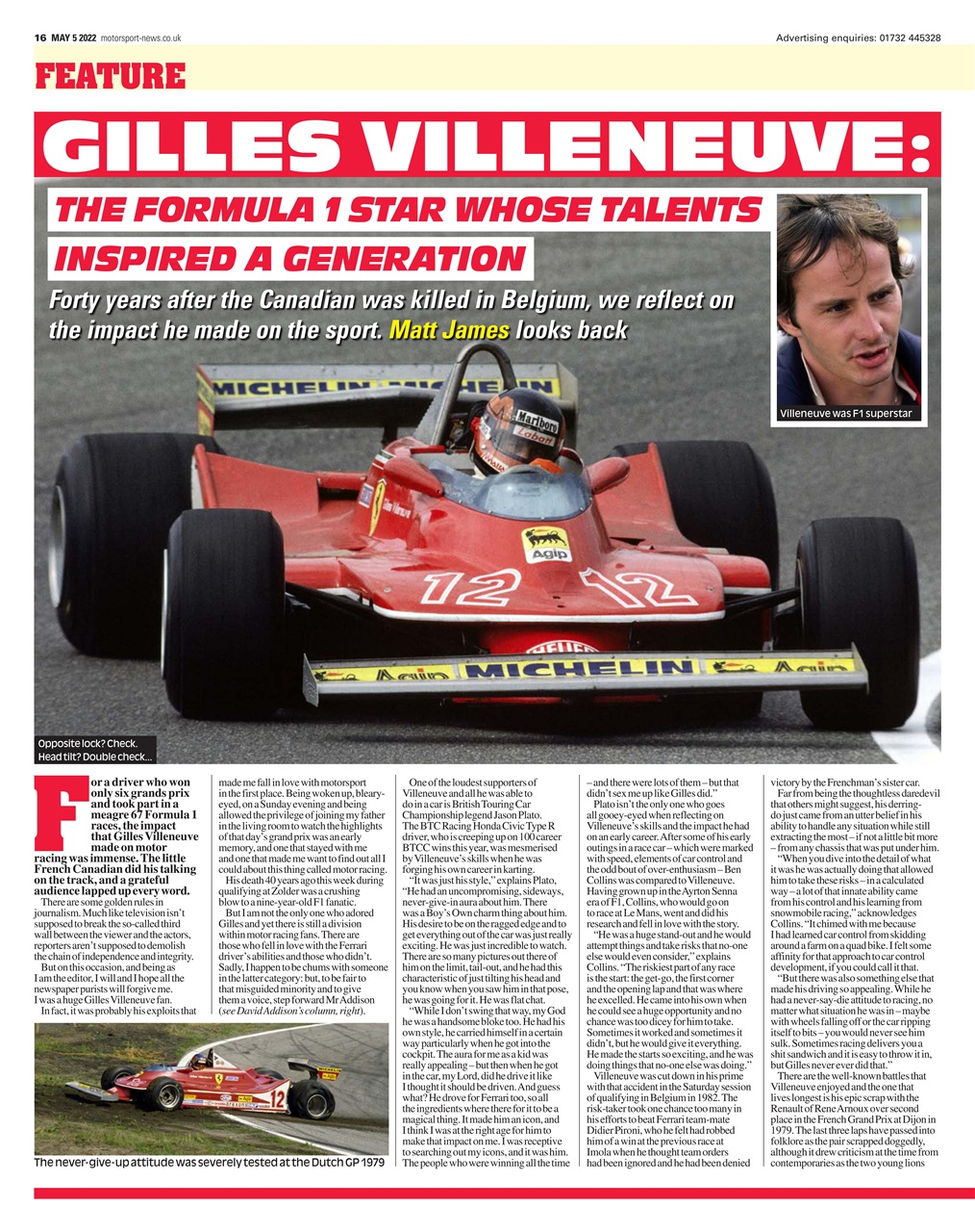 Motorsport News Preview Pages