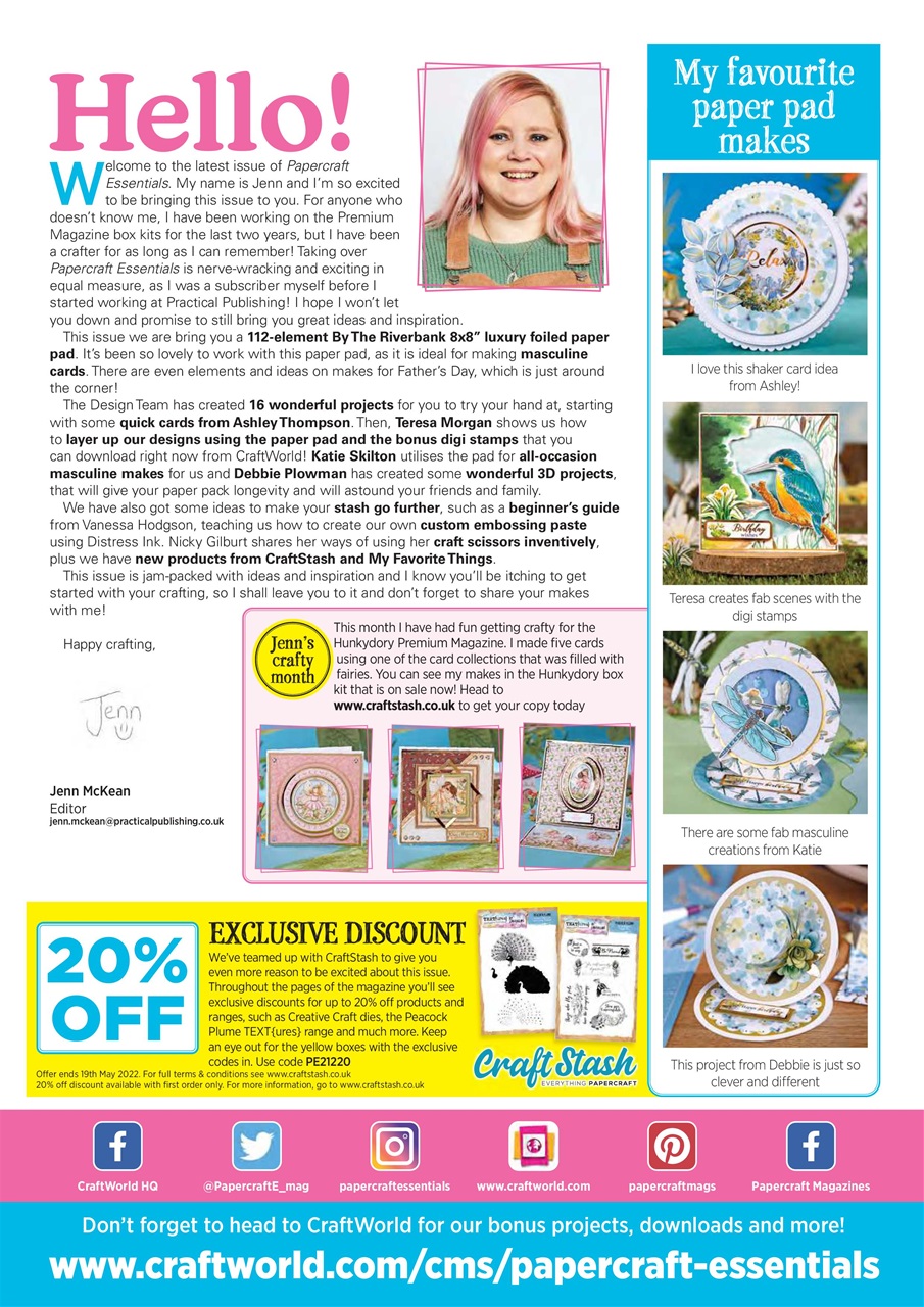 Papercraft Essentials Preview Pages