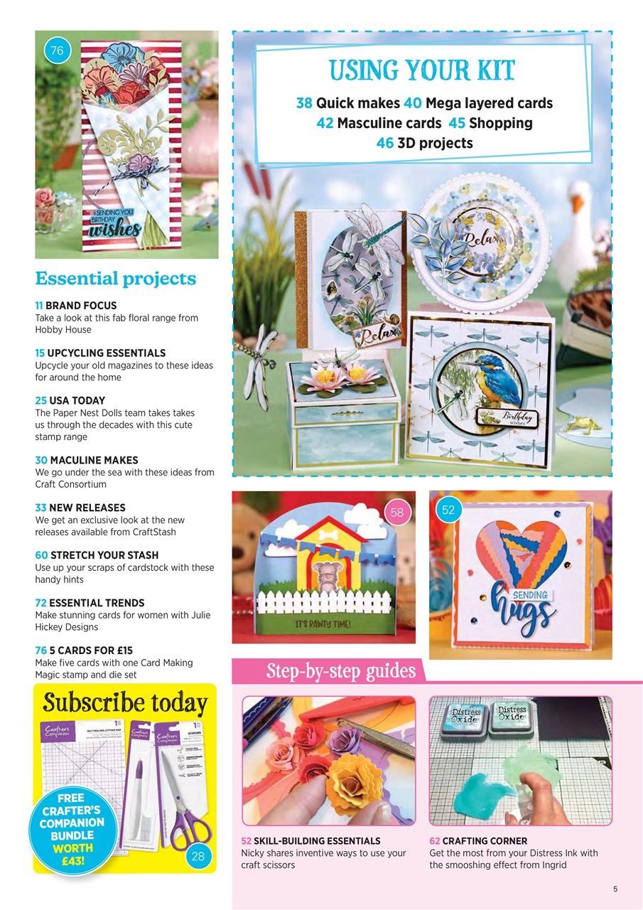 Papercraft Essentials Preview Pages