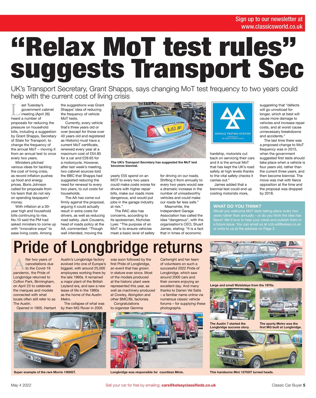 Classic Car Buyer Preview Pages