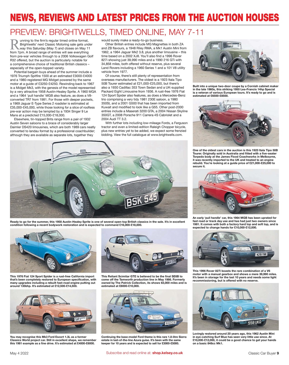 Classic Car Buyer Preview Pages