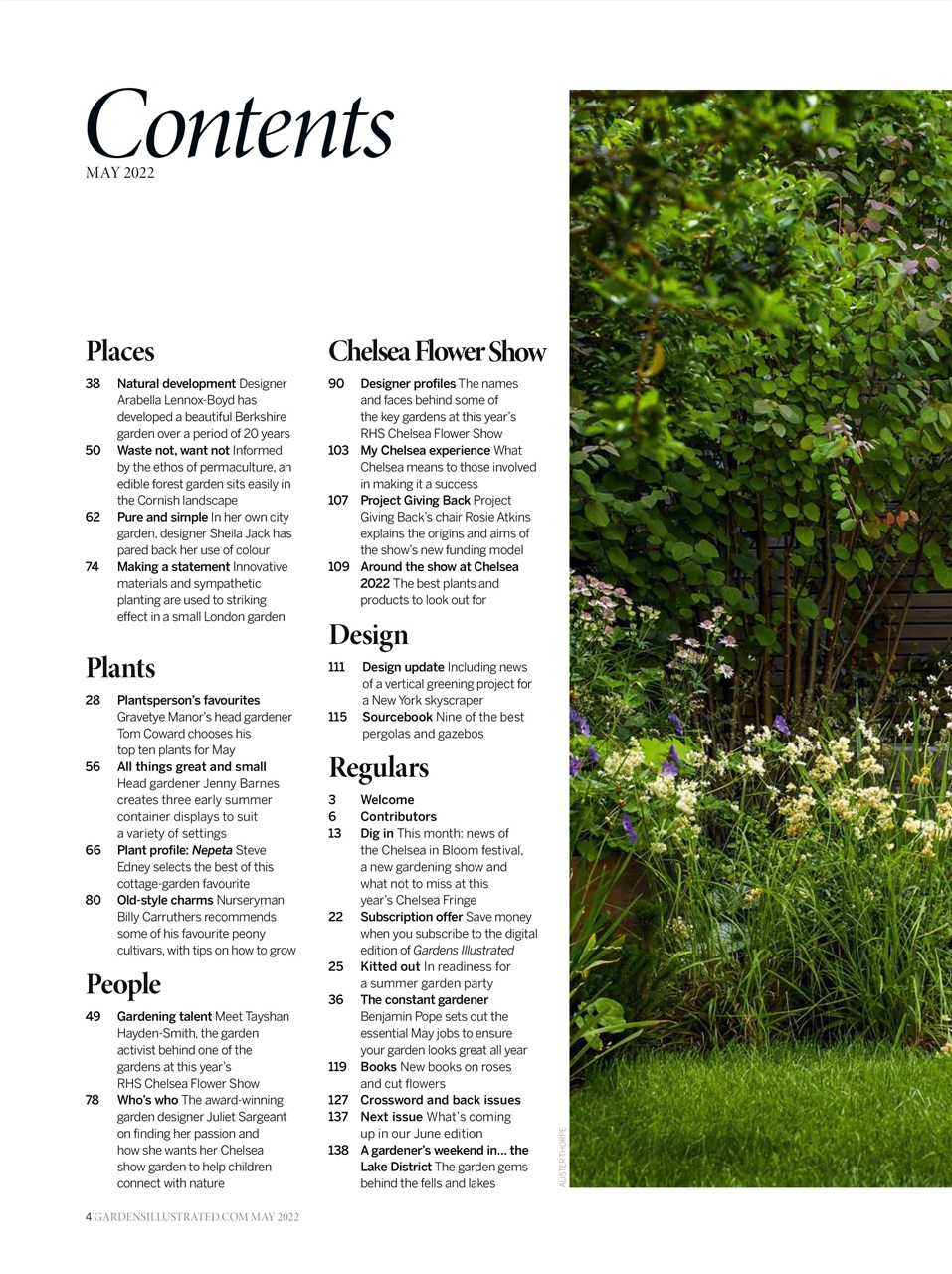 Gardens Illustrated Preview Pages