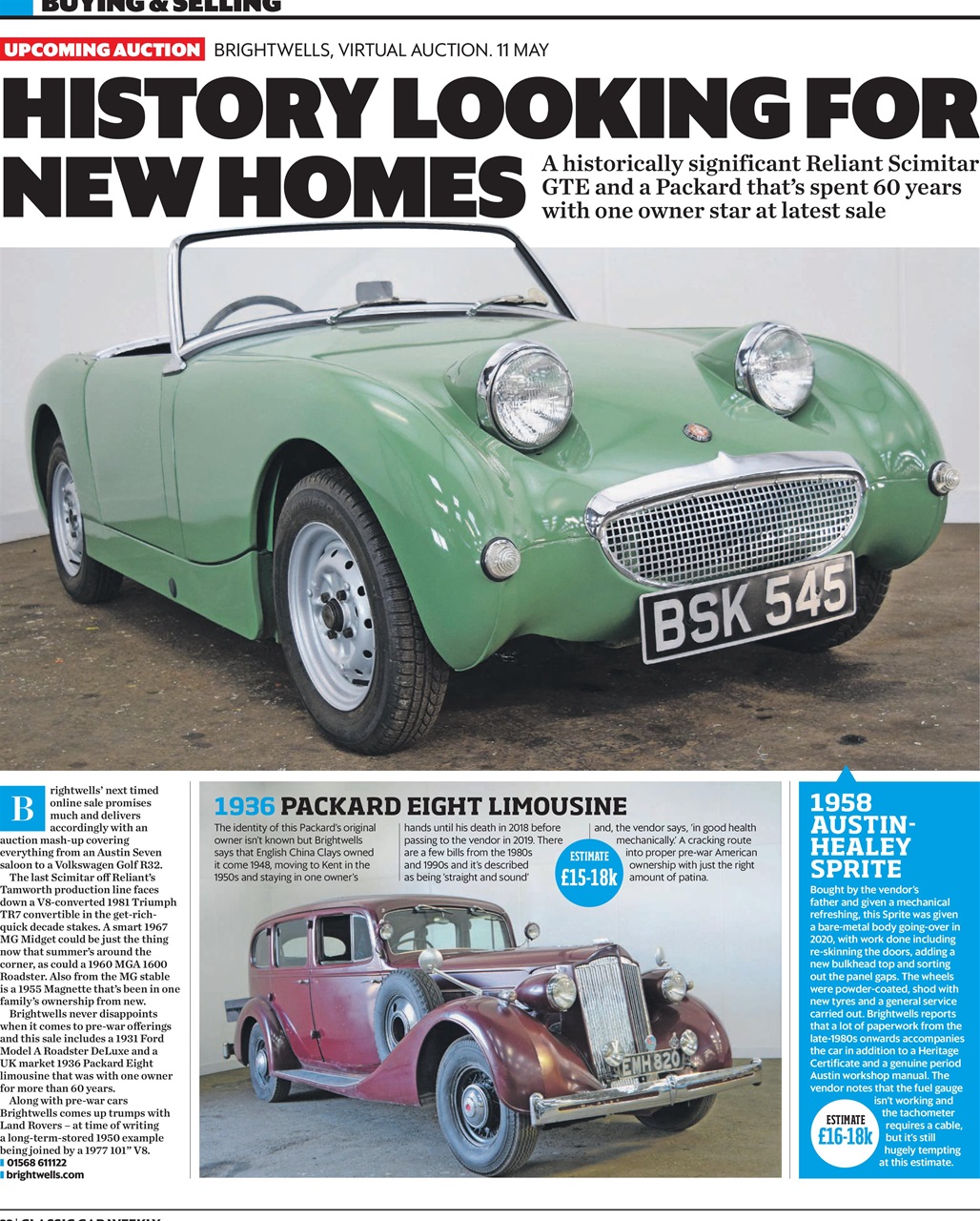 Classic Car Weekly Preview Pages