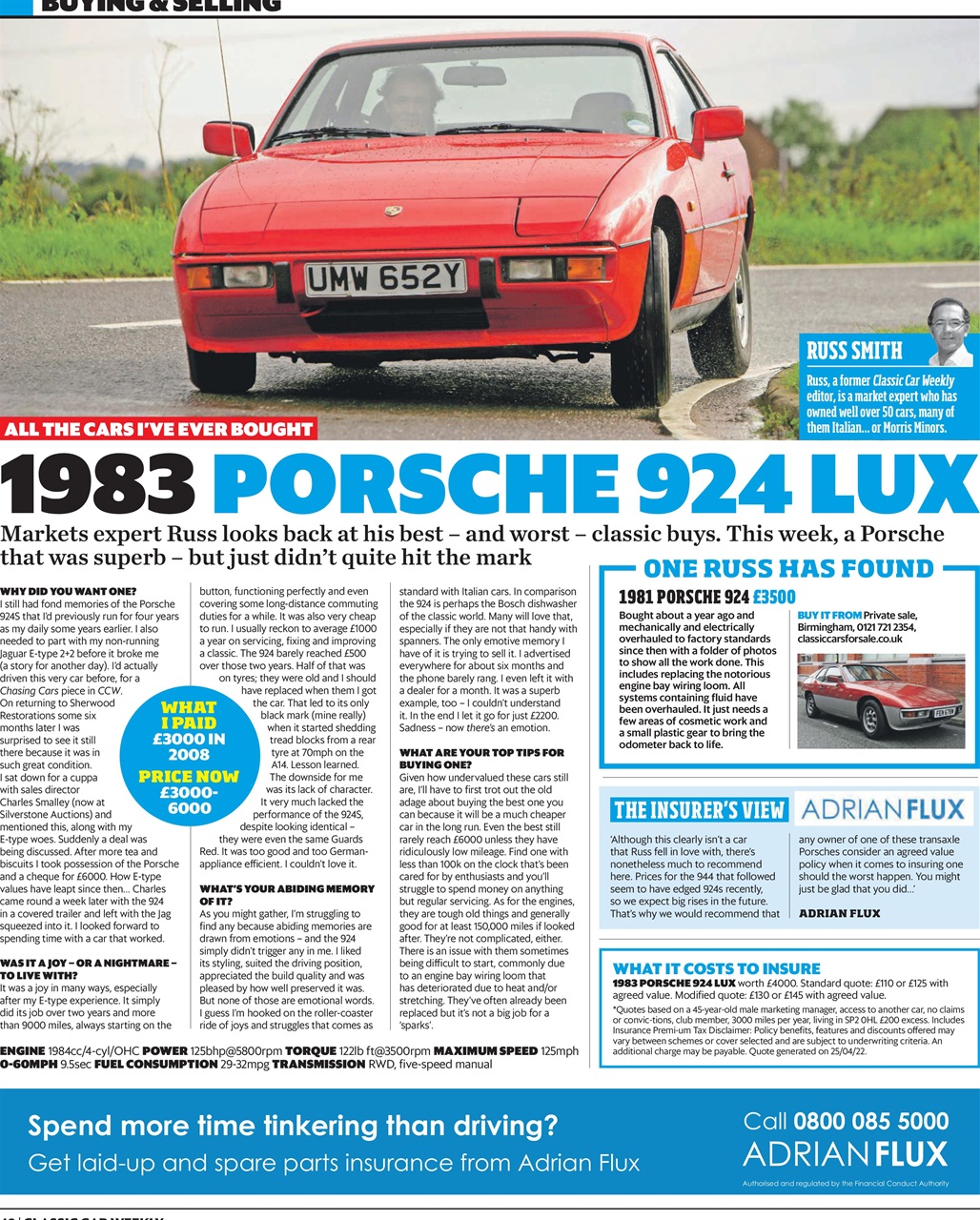 Classic Car Weekly Preview Pages