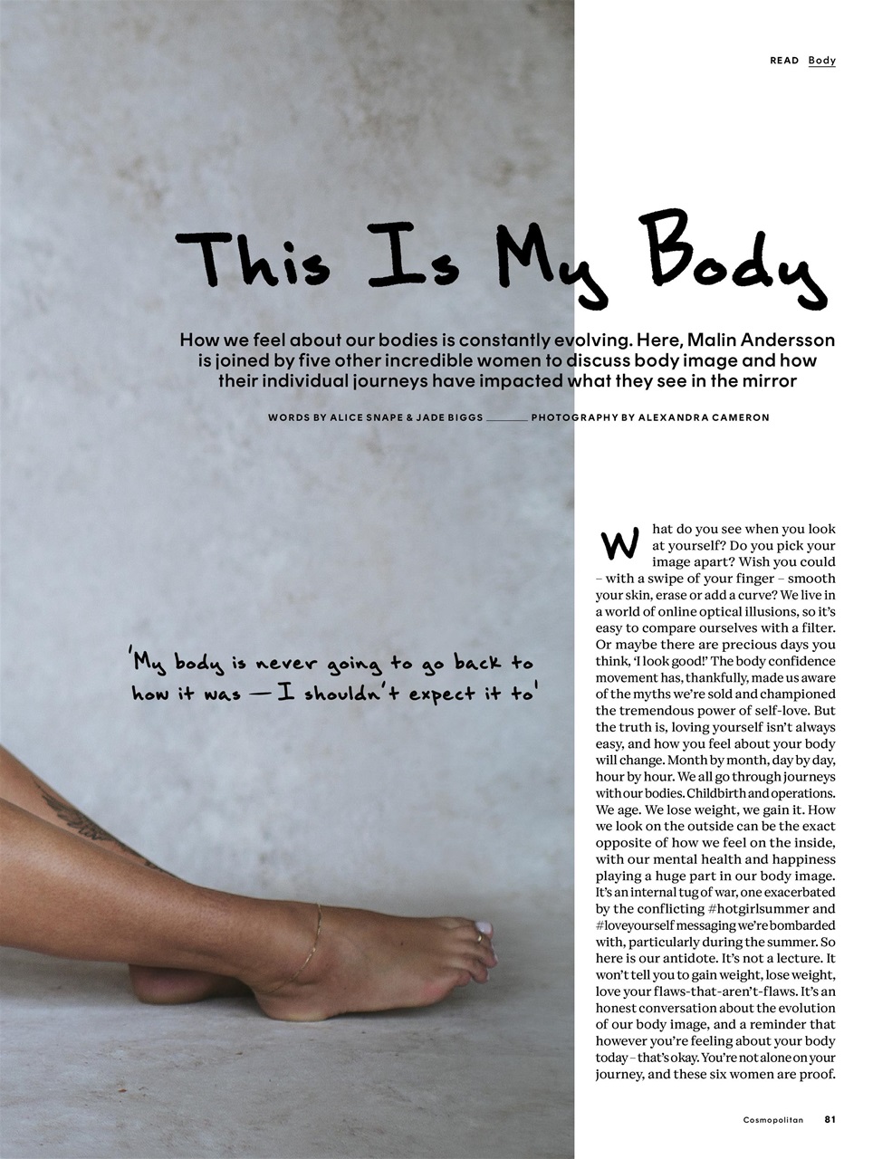 Cosmopolitan Preview Pages