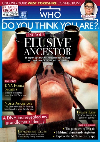 Who Do You Think You Are? issue Jun-22