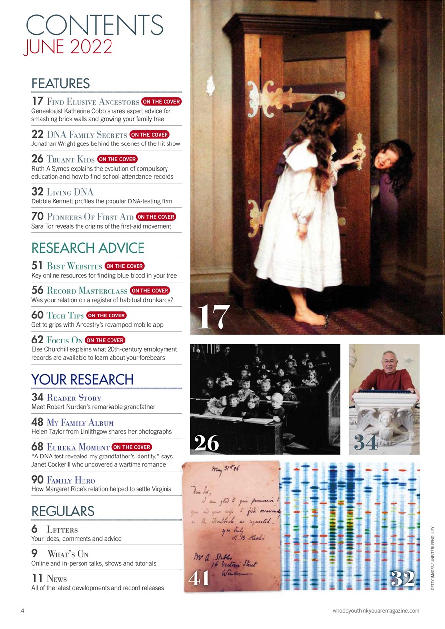 Who Do You Think You Are? Preview Pages