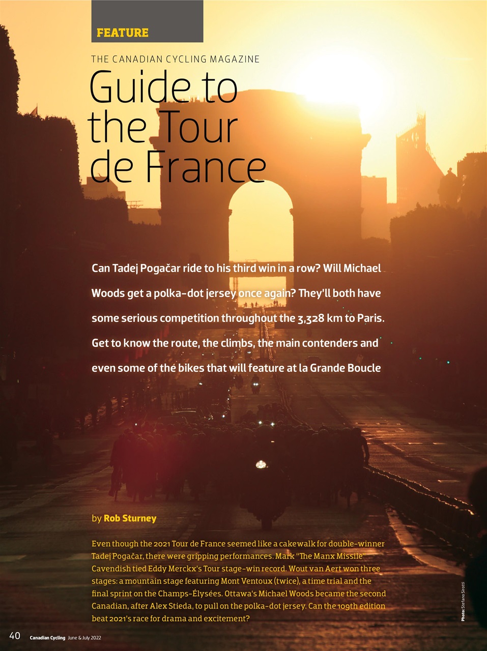 Canadian Cycling Magazine Preview Pages