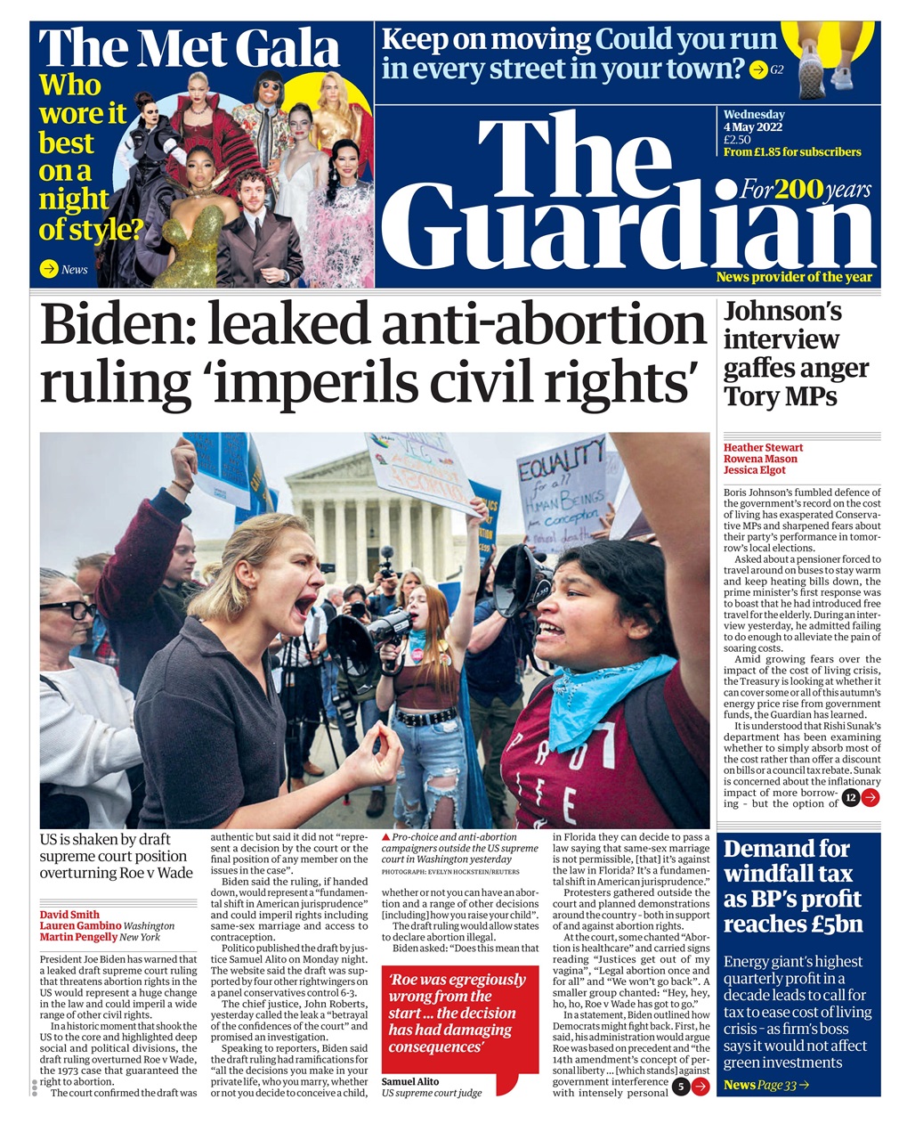The Guardian Newspaper Preview Pages