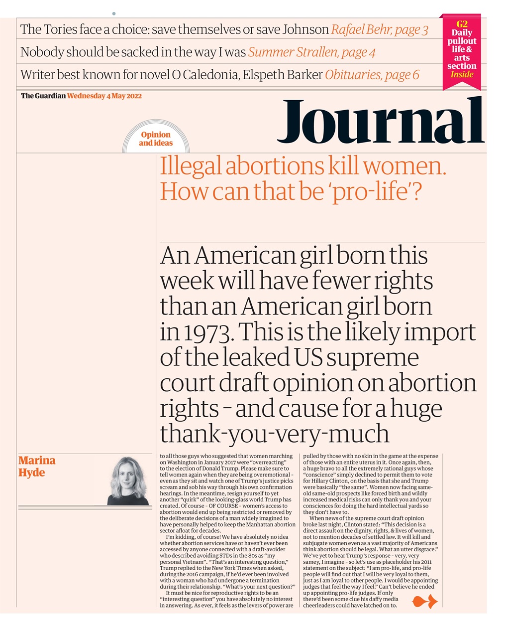 The Guardian Newspaper Preview Pages