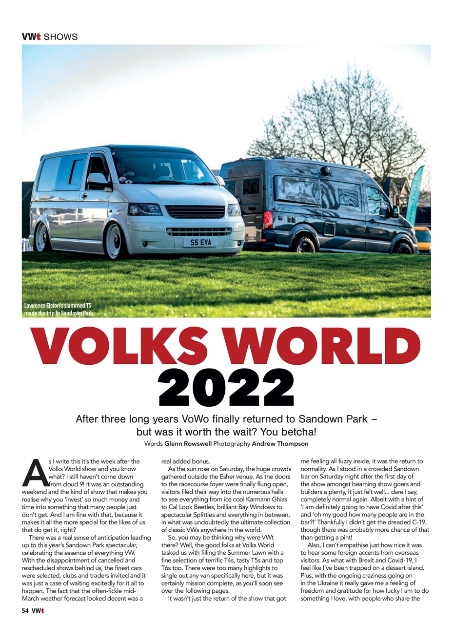 VWt Magazine Preview Pages