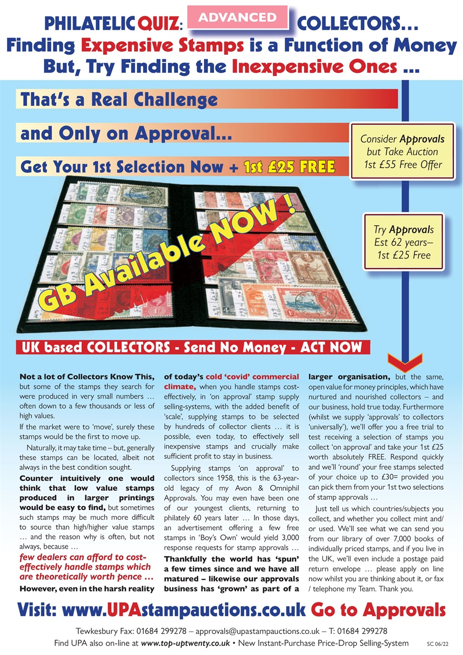 Stamp Collector Preview Pages