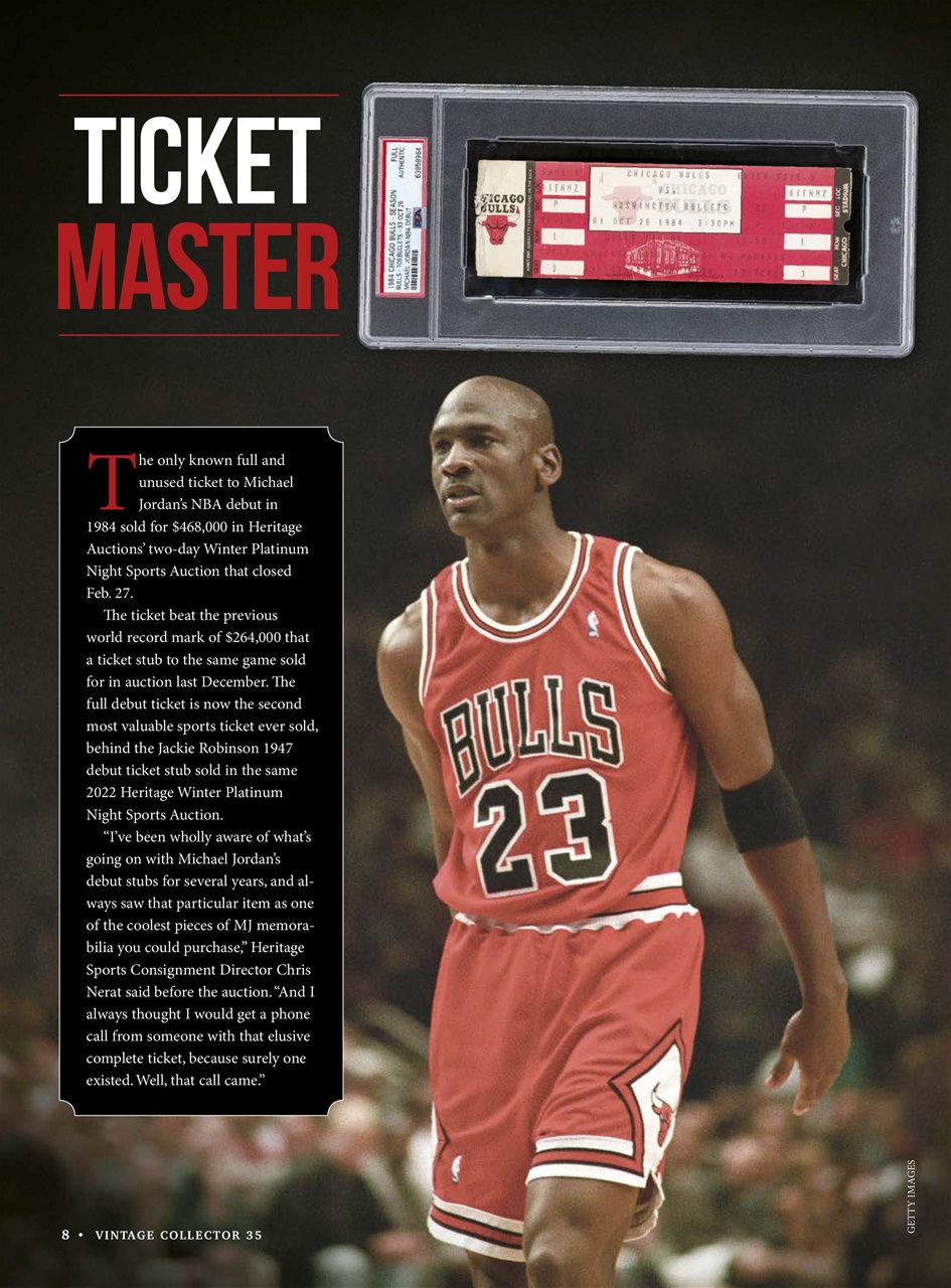 Beckett Vintage Collector Magazine Preview Pages