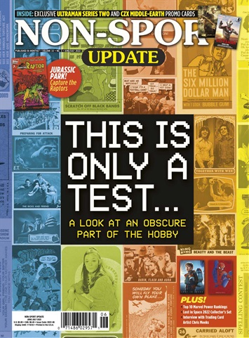Non-Sport Update Magazine issue Jun/Jul 22