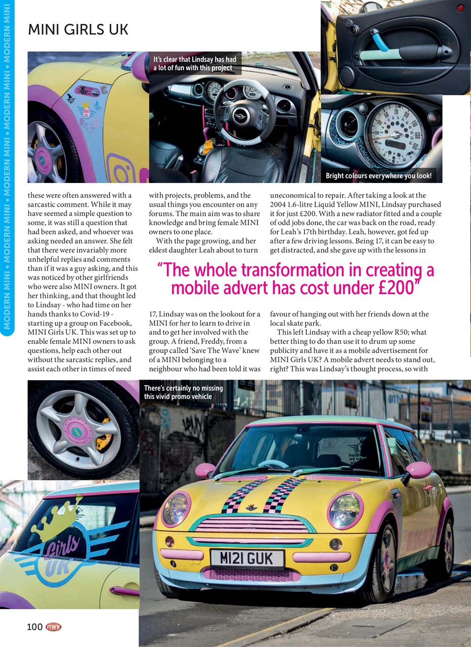 Mini Magazine Preview Pages