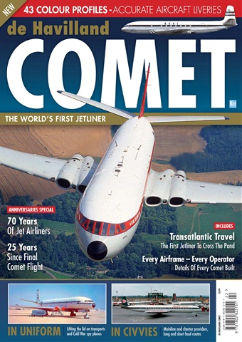 Airliner World issue De Havilland Comet