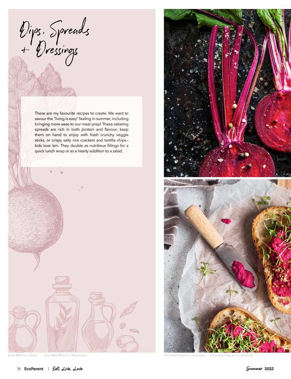 Ecoparent Magazine Preview Pages