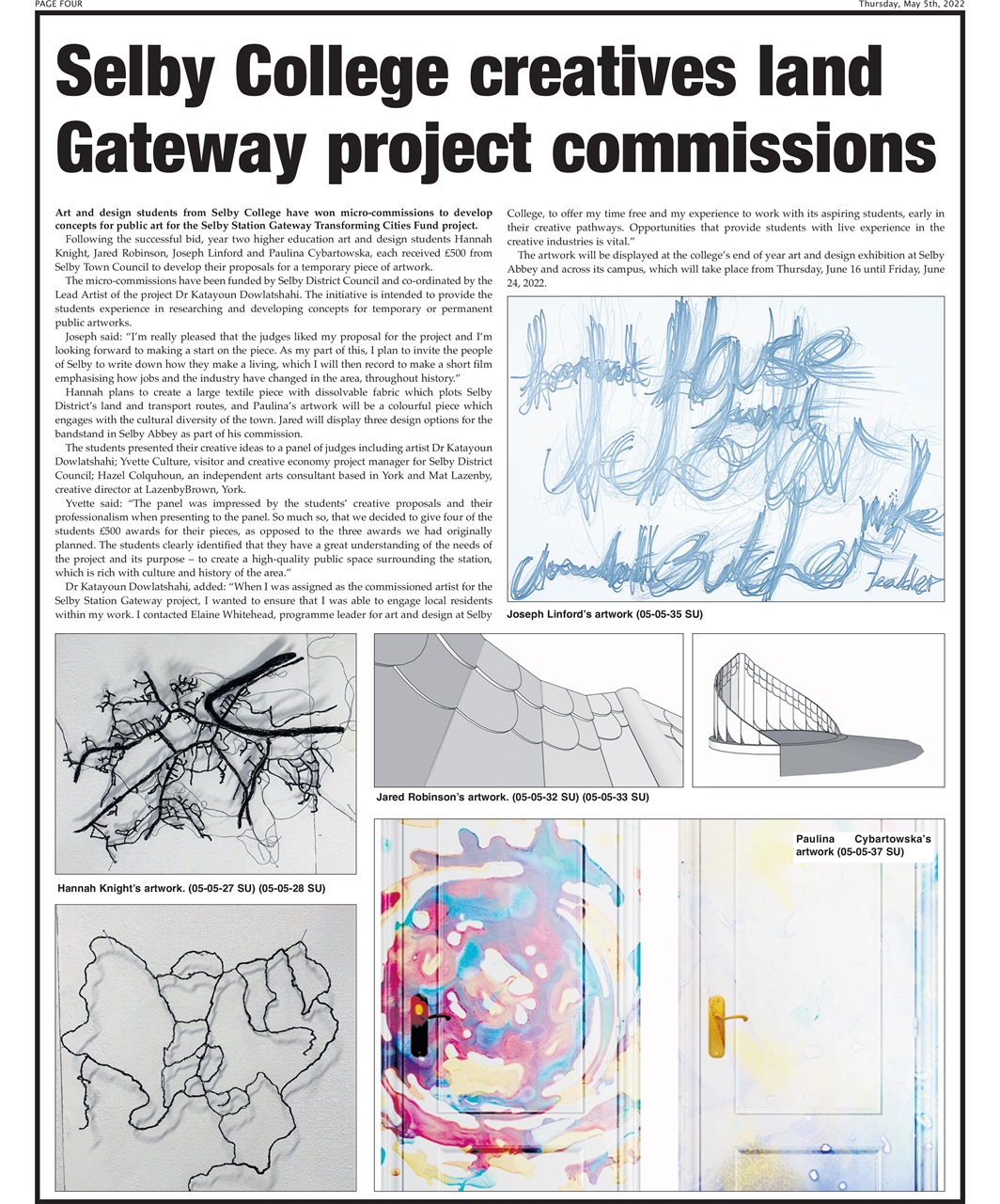 Selby Times Preview Pages