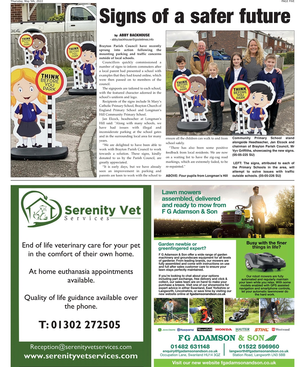 Selby Times Preview Pages