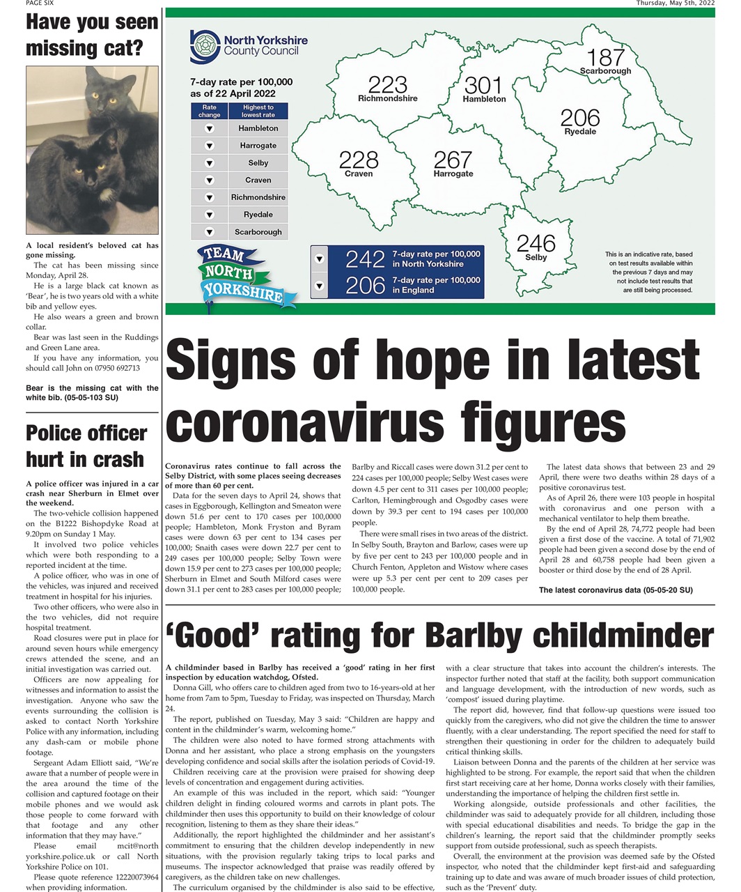 Selby Times Preview Pages