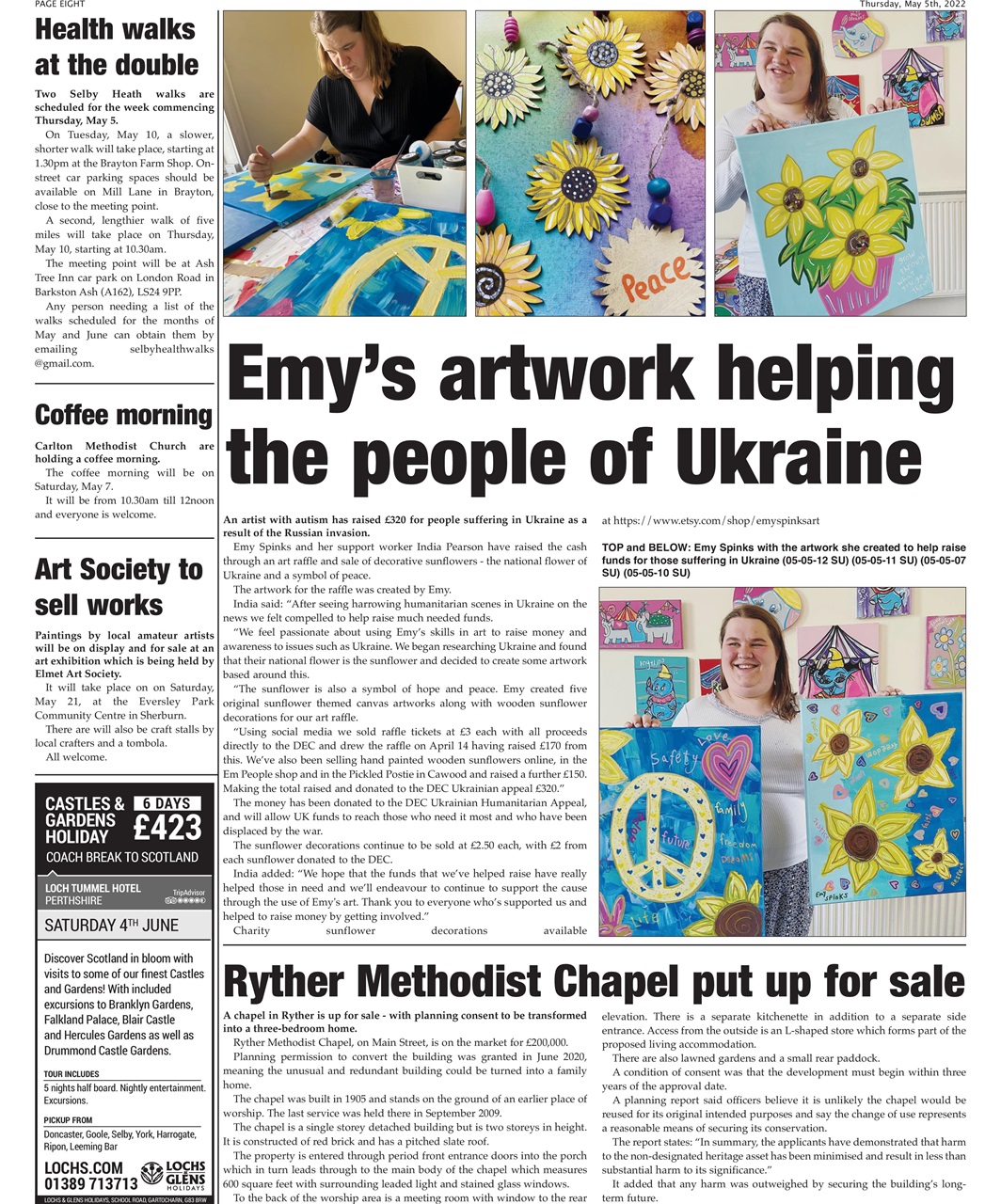 Selby Times Preview Pages
