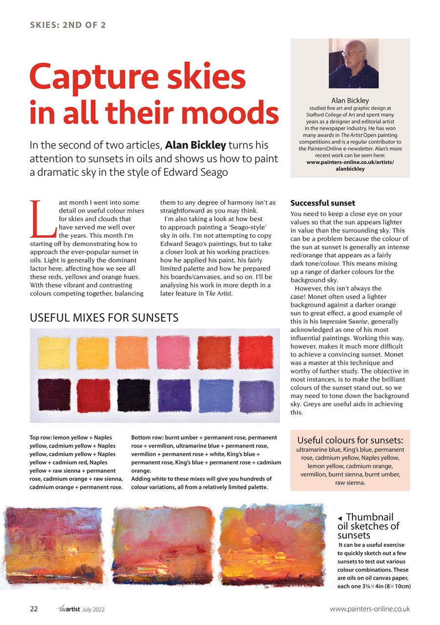 The Artist Preview Pages