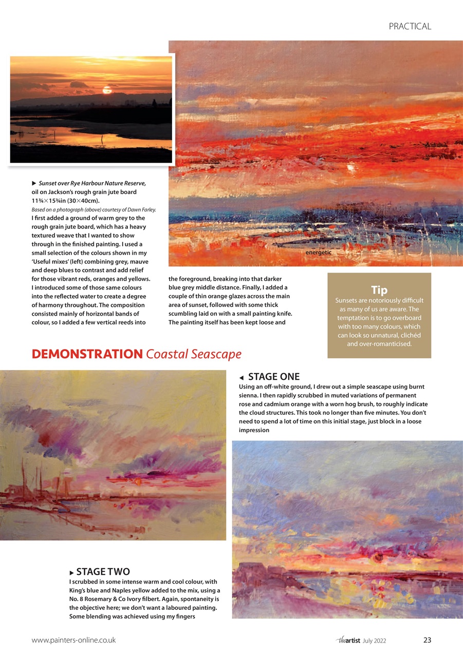 The Artist Preview Pages